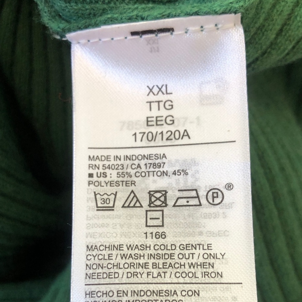 Old Navy Sosoft Lite Green Turtleneck Ribbed Sweater - Picture 14 of 14